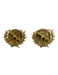 Emblema de solapa Laurel y Machate (Par)