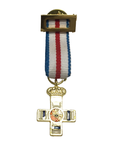 Medalla Miniatura Merito Militar Dtvo Azul