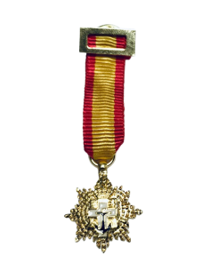 Placa miniatura Merito naval 