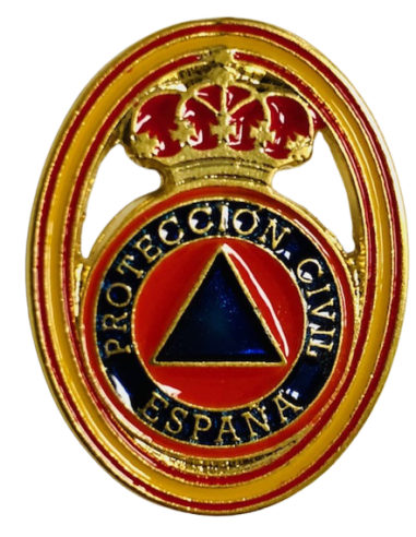 Pin Ovalado Protección Civil 