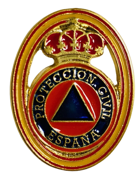 Pin Ovalado Protección Civil 
