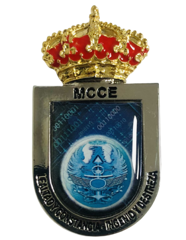 Distintivo de Destino Mando Conjunto del Ciberespacio (MCCE)