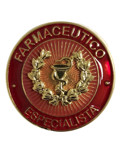 Distintivo Farmacéutico Especialista