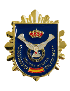 Distintivo de Permanencia a la Especialidad de Medios Aéreos de la Policía Nacional 
