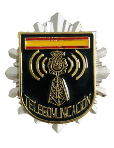 Distintivo Permanencia Especialidad de Telecomunicación Policía Nacional