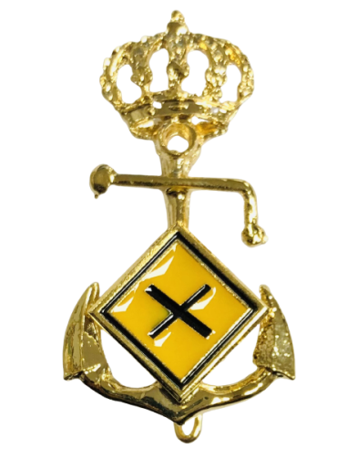 Distintivo de Curso defensa NBQ Naval de Oficiales
