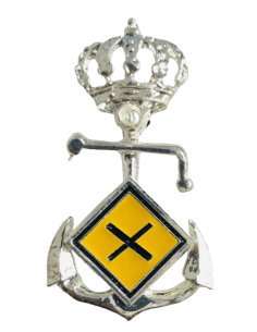 Distintivo de Curso defensa NBQ Naval de Suboficiales