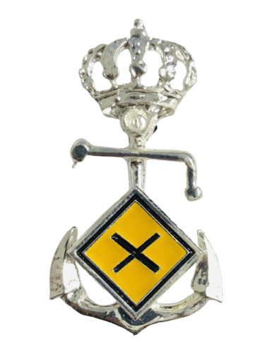 Distintivo de Curso defensa NBQ Naval de Suboficiales