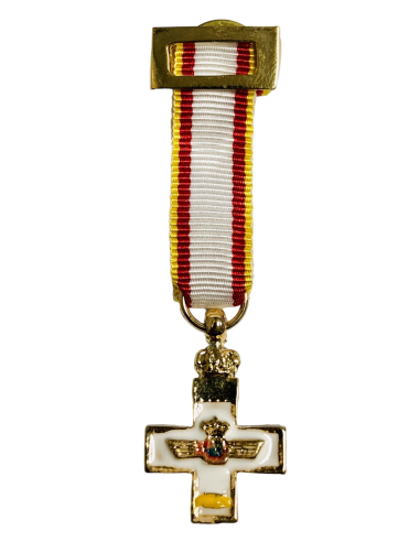 Medalla Miniatura Merito Aeronáutico Distintivo Amarillo