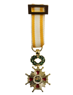 Medalla Miniatura Cruz de Caballero/Dama Isabel la Católica 