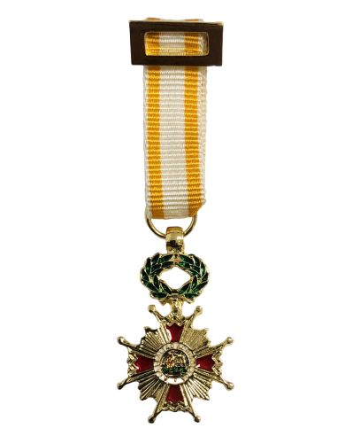 Medalla Miniatura Cruz de Caballero/Dama Isabel la Católica 