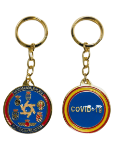 Llavero Operación Balmis 4cm (dos caras)