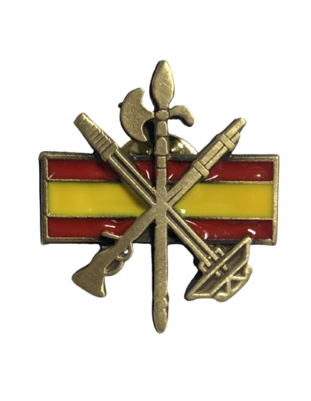 Pin Legión con bandera Española