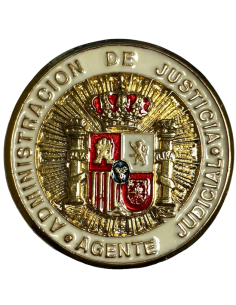 Placa de Administración de Justicia - Agente