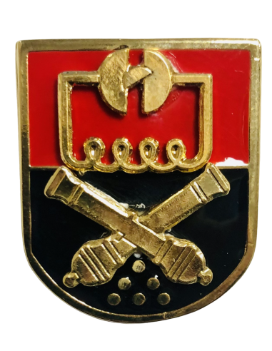 Distintivo Artillería Especialista en Sistemas de Dirección de Tiro Oficiales
