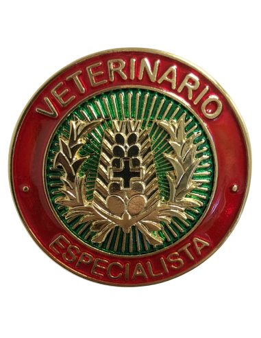 Distintivo Veterinario Especialista