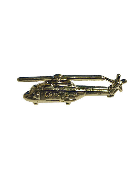 Pin Helicoptero Dorado 