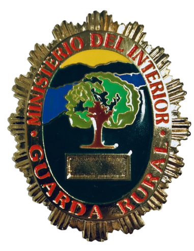 Chapa de Pecho cartera Guarda Rural (Numeración)