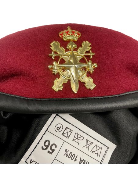 Boina Granate del Cuartel General Terrestre de Alta Disponibilidad - CGTAD