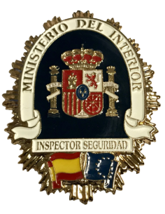 Chapa cartera Inspector de Seguridad