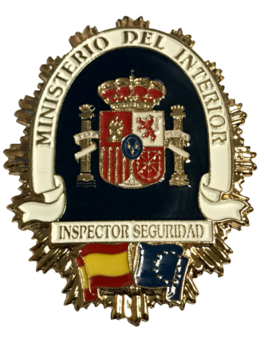 Chapa cartera Inspector de Seguridad