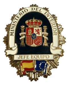 Chapa cartera Jefe de Equipo