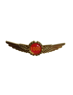 Distintivo Horas de Vuelo 1000