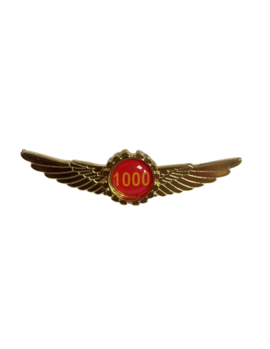 Distintivo Horas de Vuelo 1000