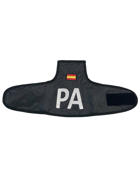 Brazalete Bordado Policía Aérea Negro (Reglamentario)