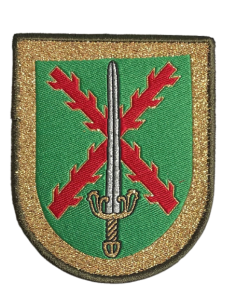 Parche de Brazo de Bonito Cuartel General y Pequeñas unidades independientes