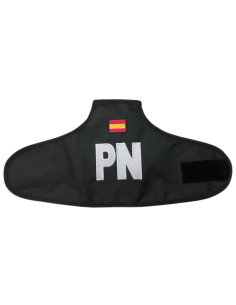 Brazalete Bordado Policía Naval Negro (Reglamentario)