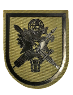 Parche verde de la Academia Central de la Defensa