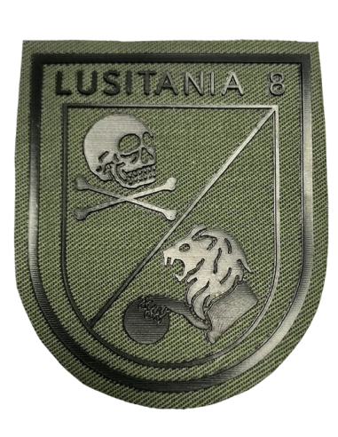 Parche de Brazo Verde del Grupo Sagunto del Regimiento de Caballería Paracaidista LUSITANIA Nº 8