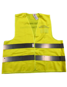 Chaleco reglamentario de alta visivilidad Fuerzas Armadas