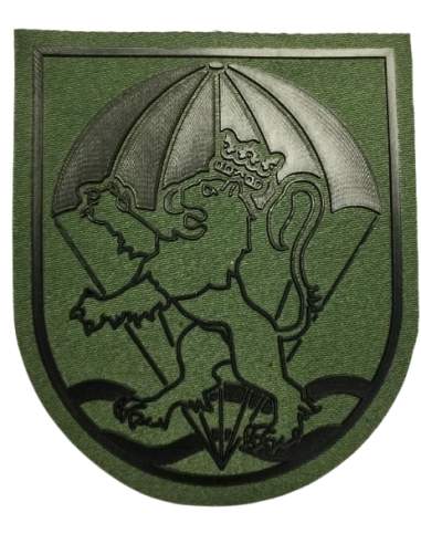 Parche RGTO. Infantería Ligera Paracaidista Zaragoza Nº5 Verde