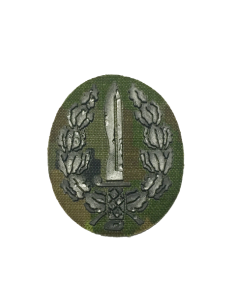 Parche de pecho GOE verde pixelado y negro