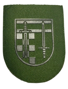 Parche de pecho de Reservista Voluntario verde faena