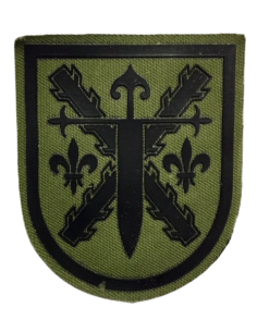 Parche del cuartel general de alta disponibilidad CGTAD verde faena