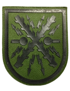 Parche de brazo Mando de Transmisiones Verde