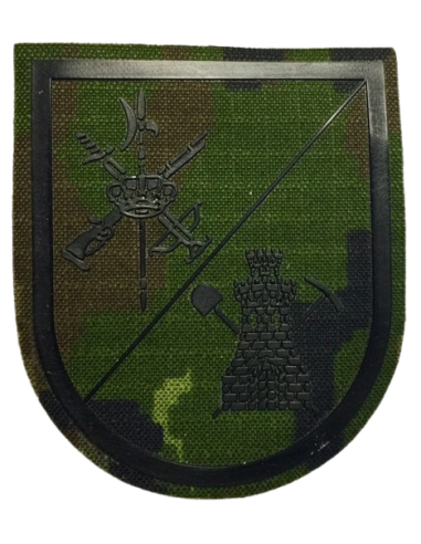 Parche de Brazo Batallón de Zapadores de la Legión Verde Pixelado