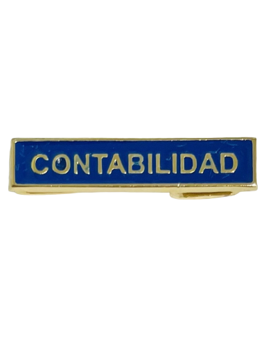 Barra Especialidad Curso CONTABILIDAD 