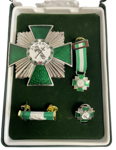 Conjunto Cruz de Plata al Mérito Guardia Civil 