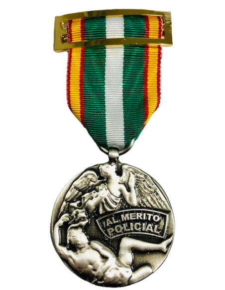 Medalla Orden del Mérito Policial Plata Pensionada