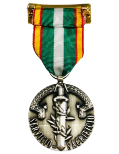 Medalla Orden del Mérito Policial Plata Pensionada 2