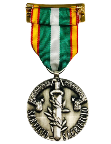 Medalla Orden del Mérito Policial Plata Pensionada