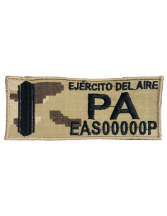 Galletas Número de Identificación Personal Bordada PA