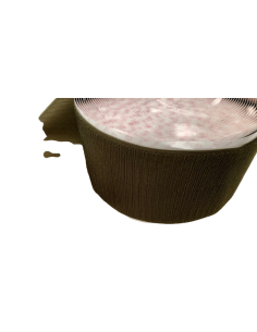 Velcro de 10cm verde Pincho Macho con adhesivo trasero