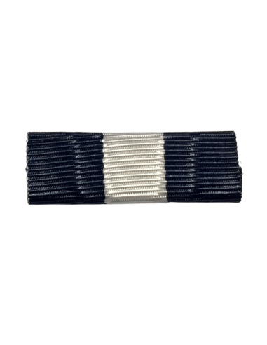 Pasador de Condecoración Medalla Cruz al Mérito Policial Distintivo Blanco