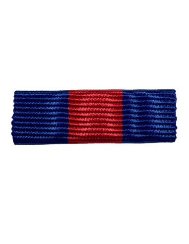 Pasador de Condecoración Medalla Cruz al Mérito Policial Distintivo Rojo