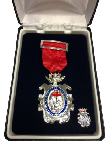 Medalla del Mérito Penitenciario en Plata